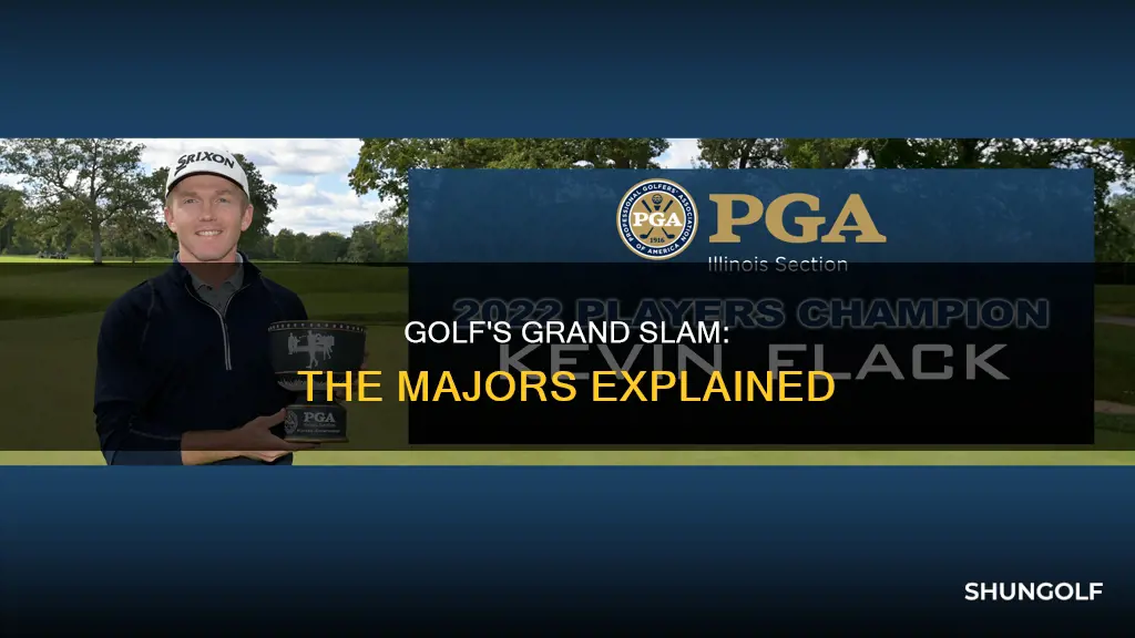 what are rhe golf majors