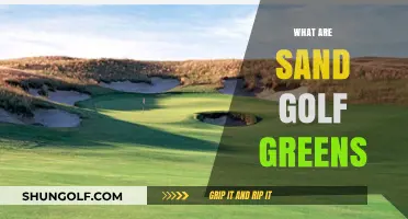 Sand Golf Greens: A Unique Challenge