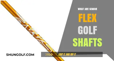 Exploring Senior Flex Golf Shafts: A Comprehensive Guide