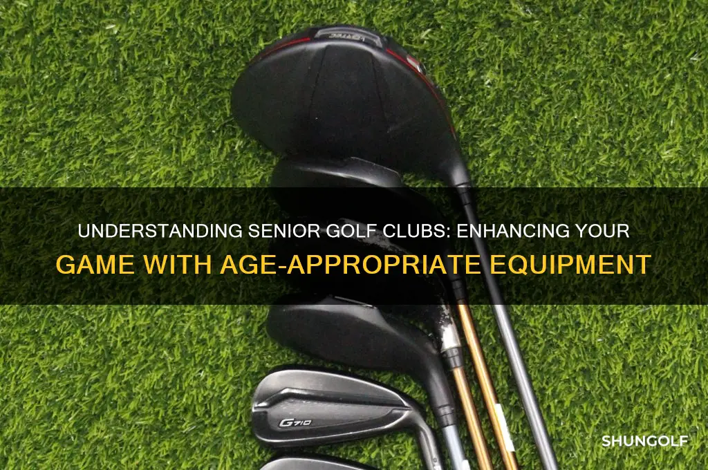 what are senior golf clubs