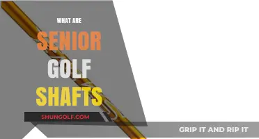 Unleashing Your Potential: A Guide to Senior Golf Shafts