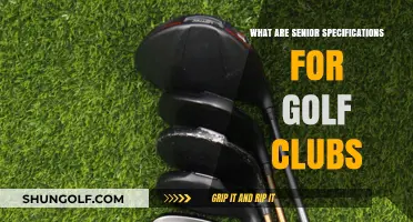 Understanding Senior Golf Club Specifications: A Comprehensive Guide for Older Players