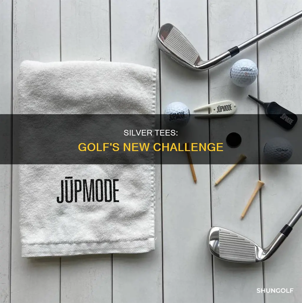 what are silver tees in golf