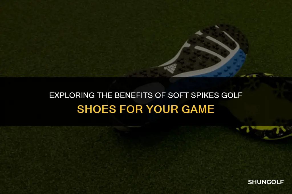 what are soft spikes golf shoes