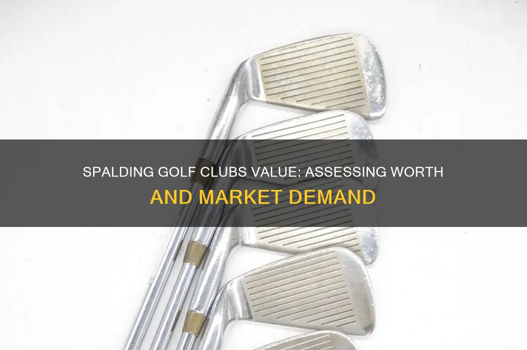 what are spalding golf clubs worth