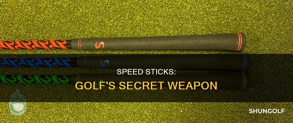 what are speed sticks in golf