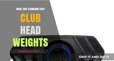 Understanding Standard Golf Club Head Weights for Optimal Performance