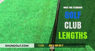 Understanding Standard Golf Club Lengths for Optimal Performance
