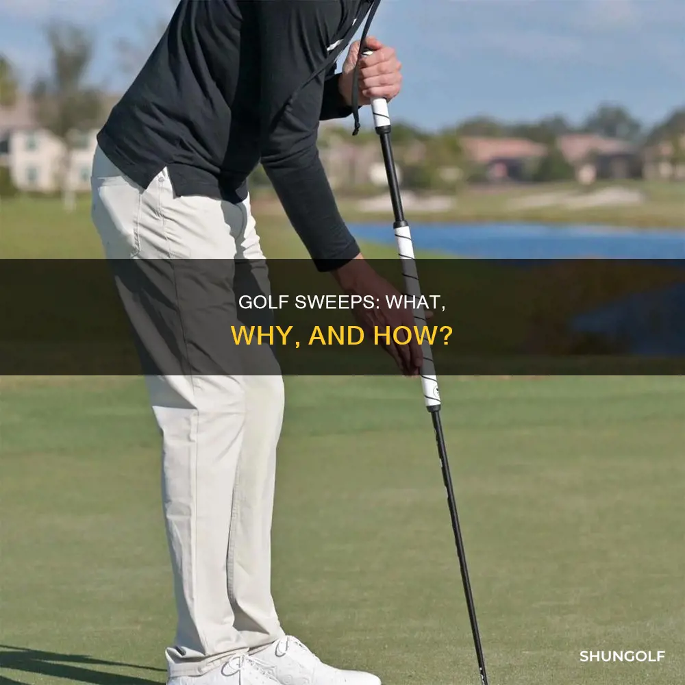 what are sweeps in golf