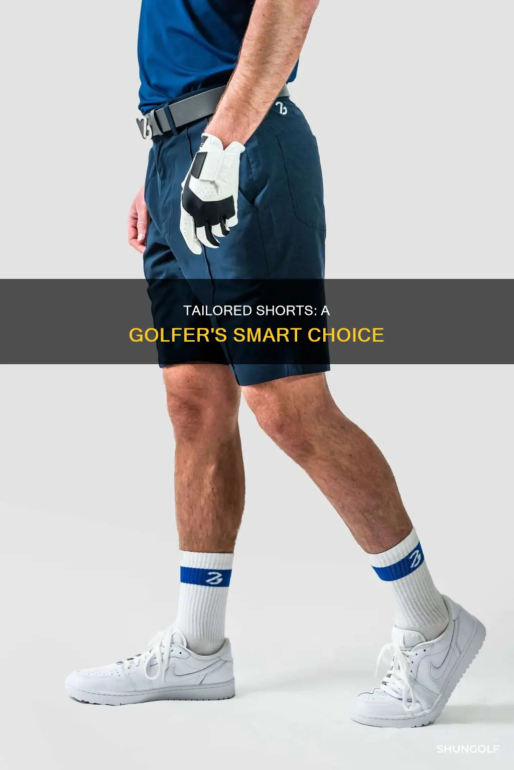 what are tailored shorts golf