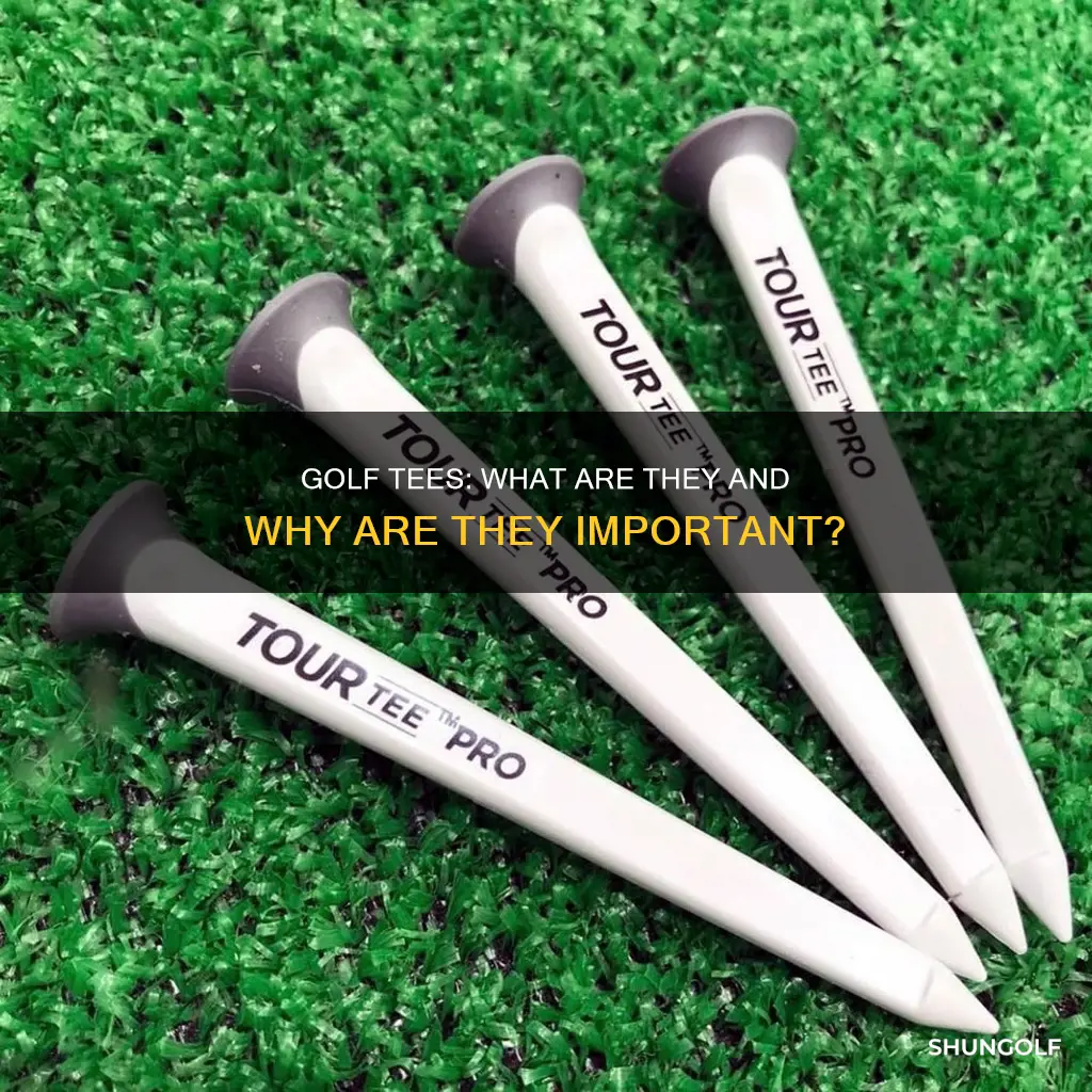 what are tees in golf