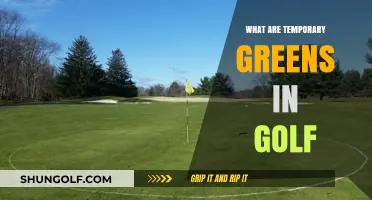 Temporary Greens: Understanding Golf's Backup Plan