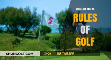Mastering the Fairway: Understanding Golf's 34 Essential Rules