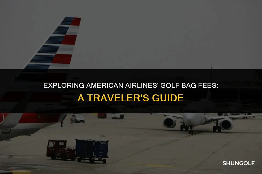 what are the american airlines golf bag fees