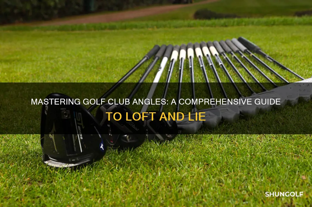 what are the angles of golf clubs