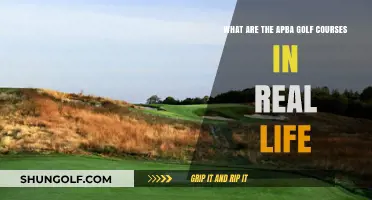 Exploring the Real-Life APBA Golf Courses: Locations and Details