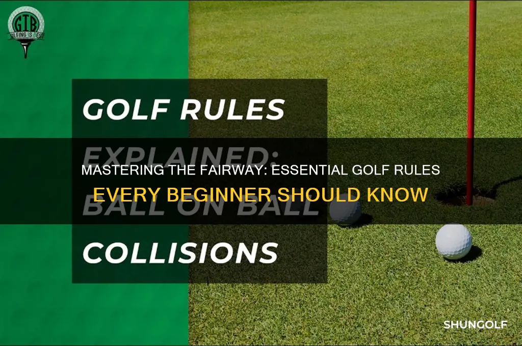 what are the basic rules of golf
