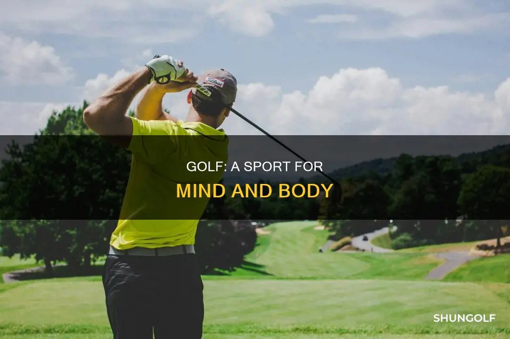 what are the benefits of golf