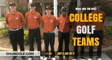 Top College Golf Teams: A Comprehensive Ranking and Analysis