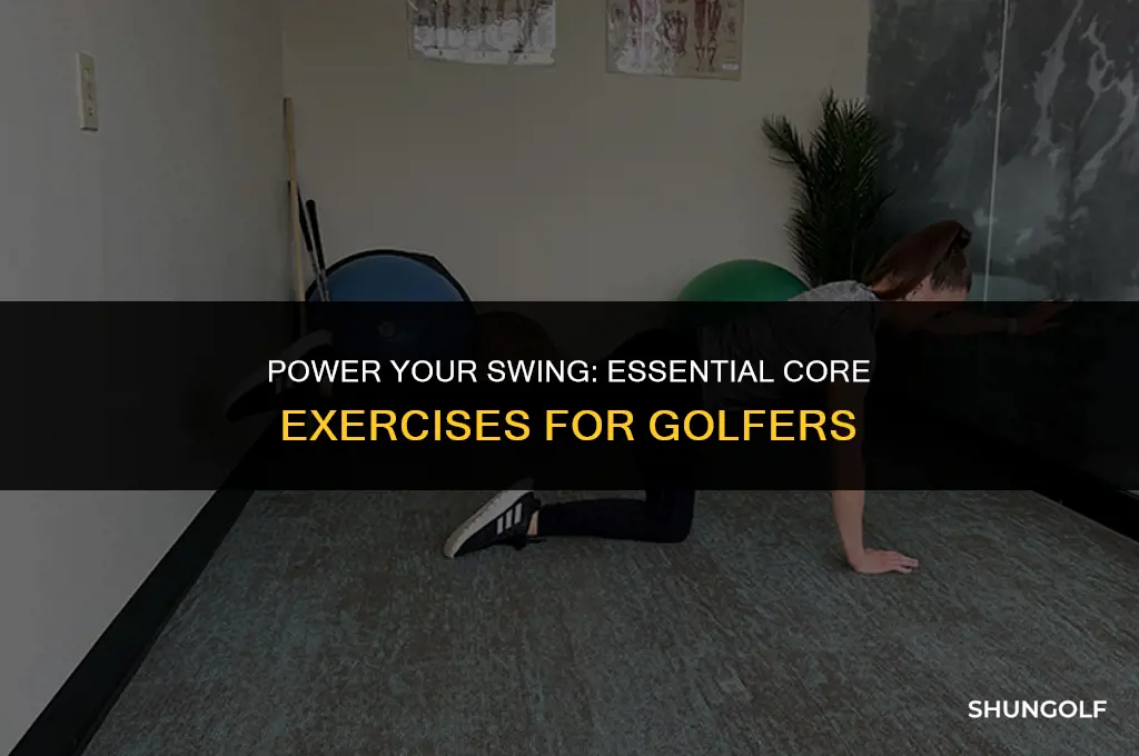 what are the best core exercises for golf
