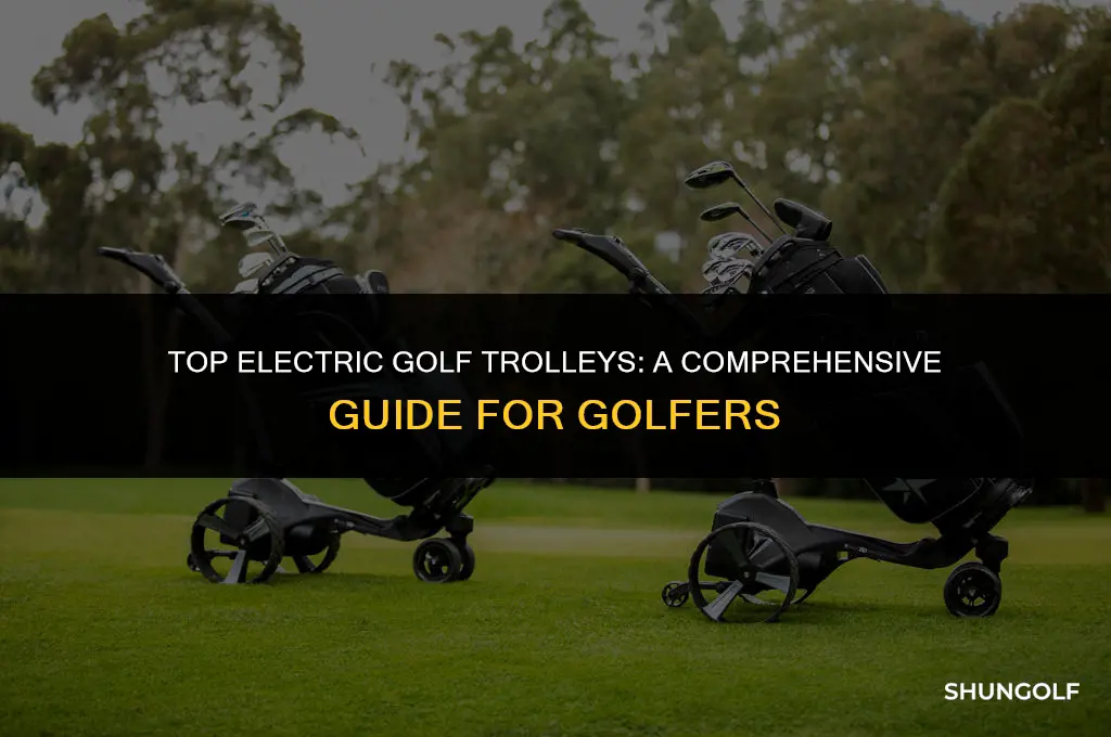 what are the best electric golf trolleys