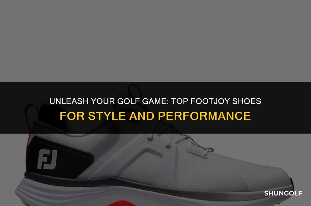 what are the best footjoy golf shoes