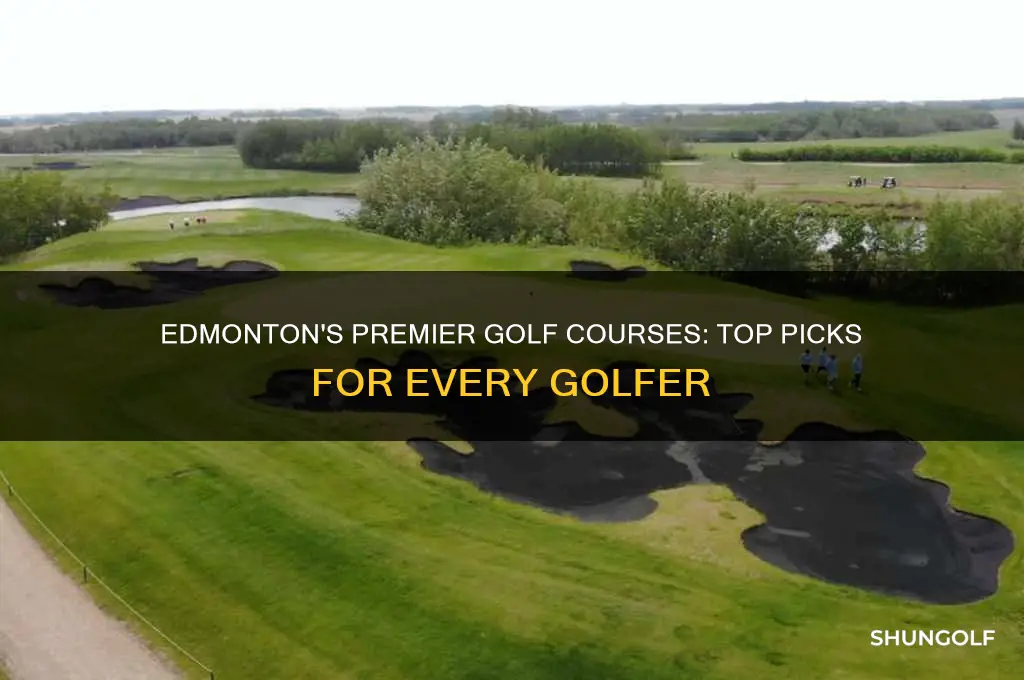 what are the best golf courses in edmonton