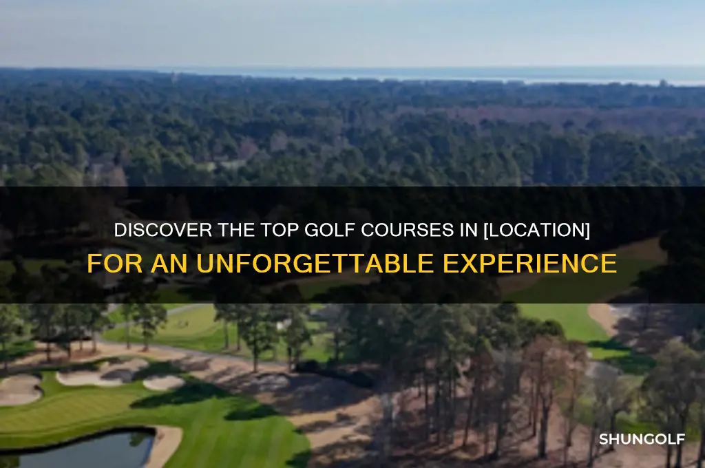 what are the best golf courses in
