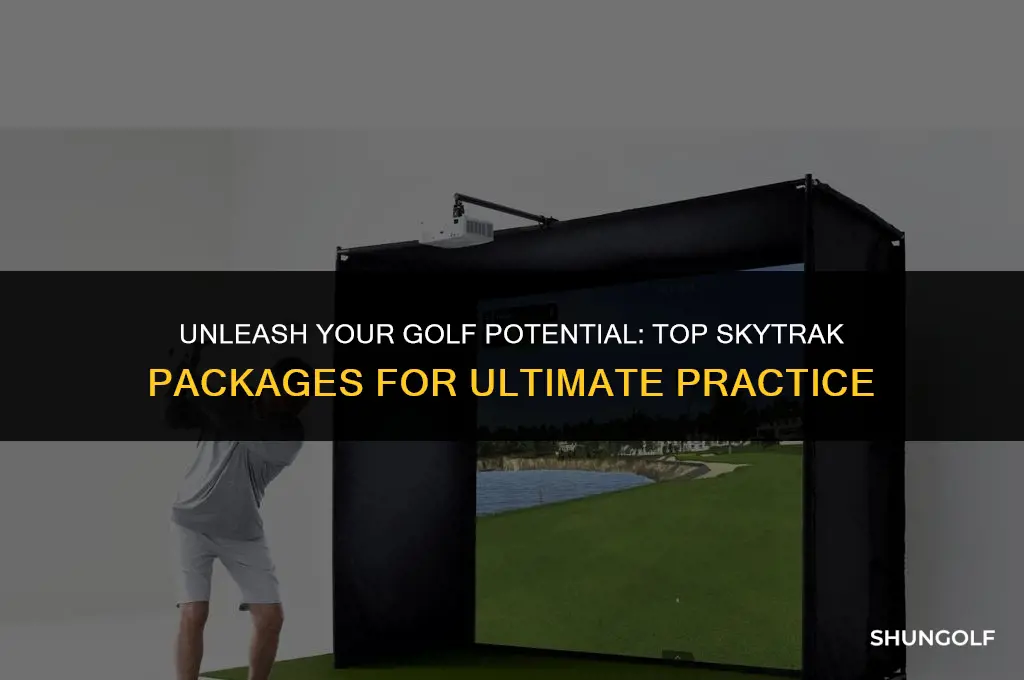 what are the best golf packages for skytrak