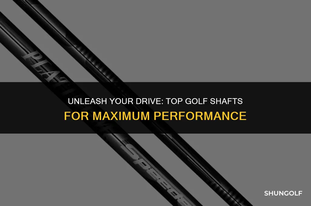 what are the best golf shafts for drivers