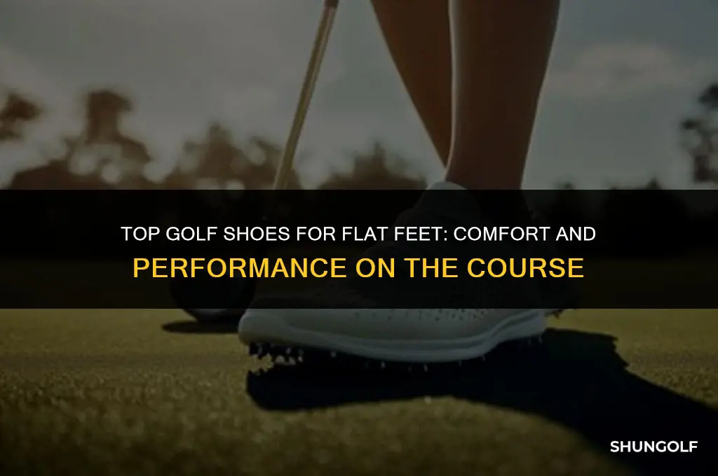 what are the best golf shoes for flat feet
