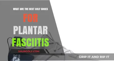 Top Golf Shoes for Plantar Fasciitis Relief: Comfort Meets Performance
