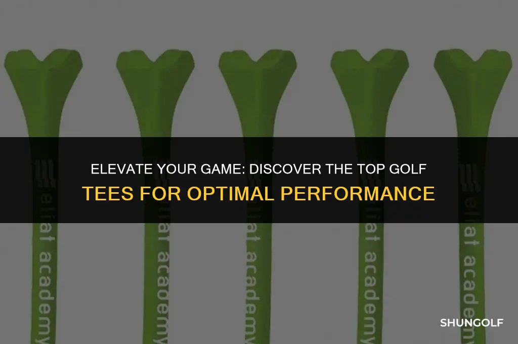 what are the best golf tees