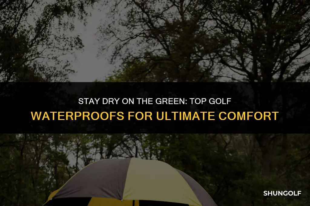 what are the best golf waterproofs