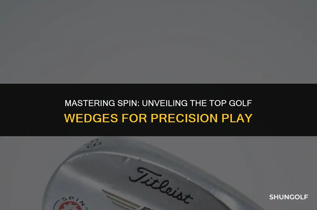 what are the best golf wedges for spin