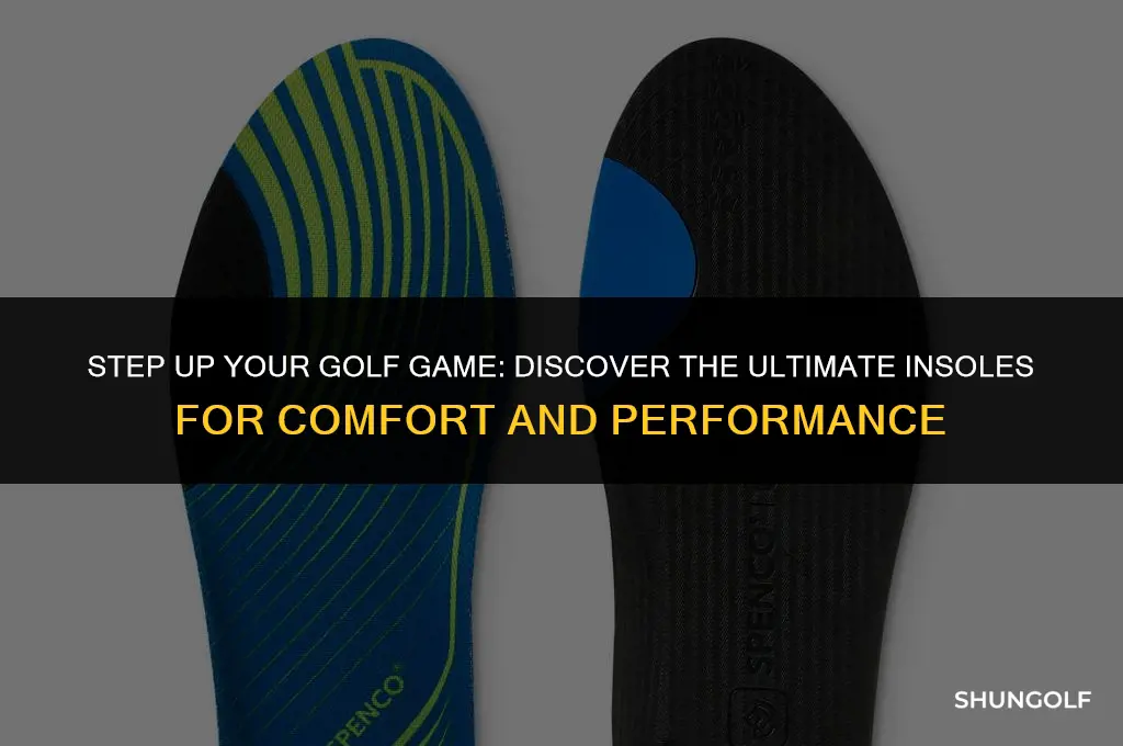 what are the best insoles for golf shoes