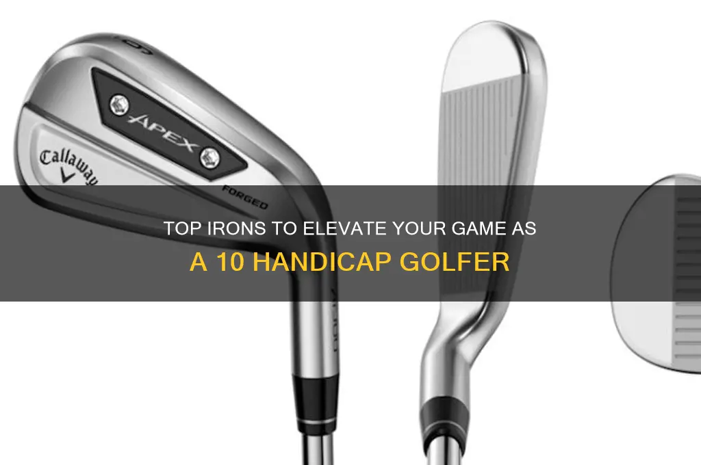 what are the best irons for a 10 handicap golfer