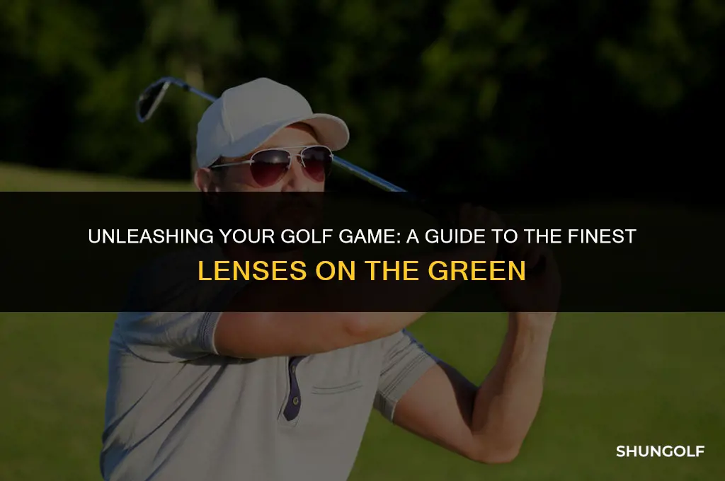 what are the best lenses for golf