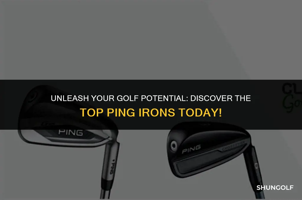 what are the best ping golf irons