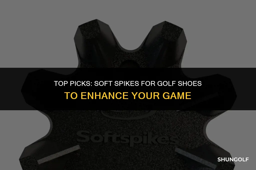 what are the best soft spikes for golf shoes