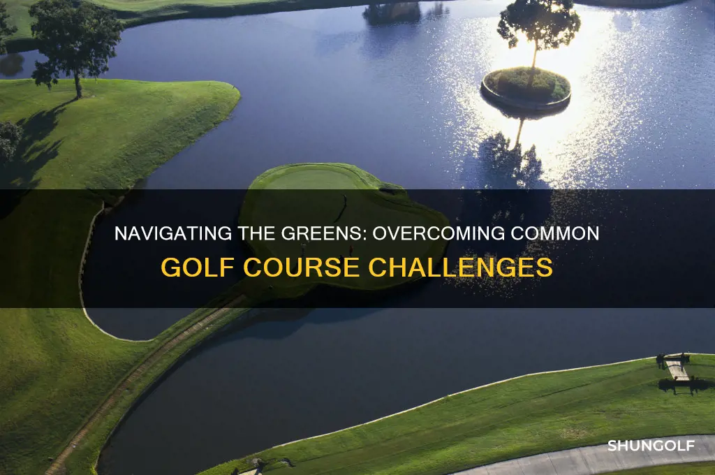 what are the challenges on a golf course