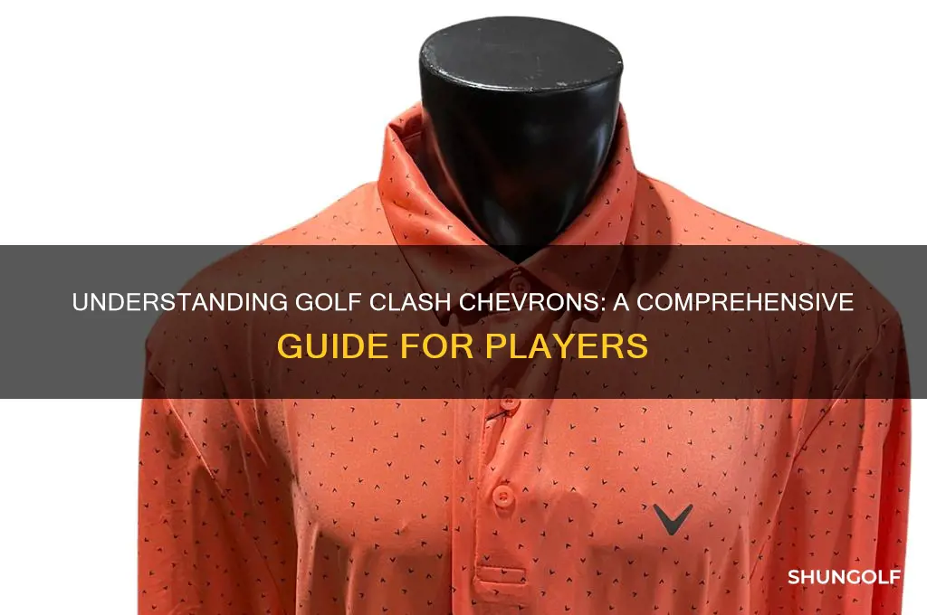 what are the chevrons in golf clash