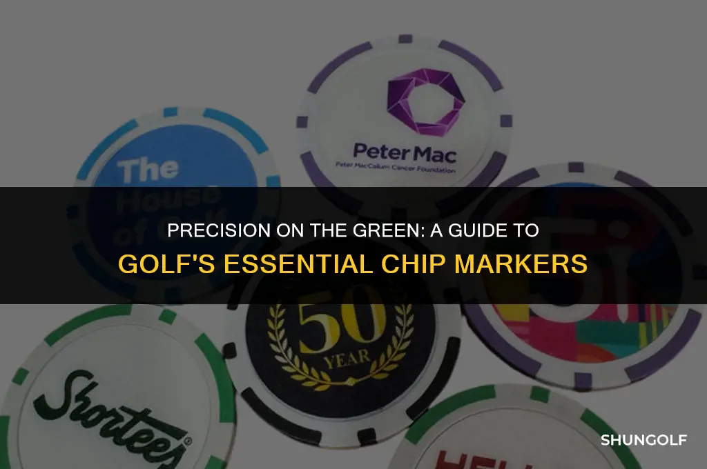 what are the chip markers used in golf when putting