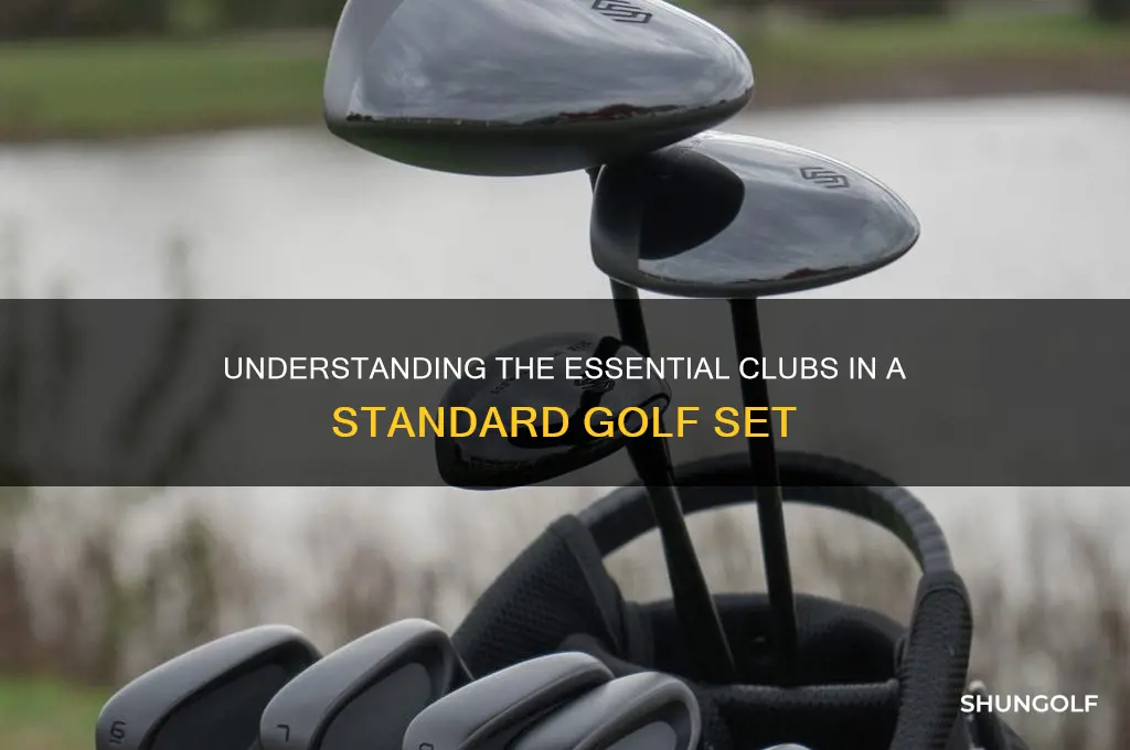 what are the clubs in a golf set
