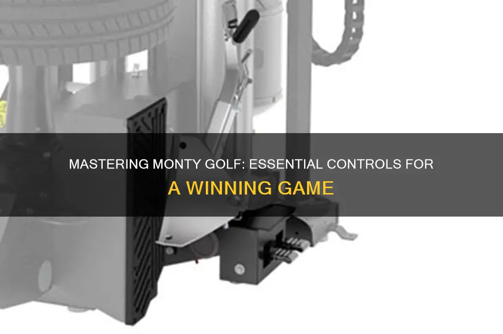 what are the controls for monty golf