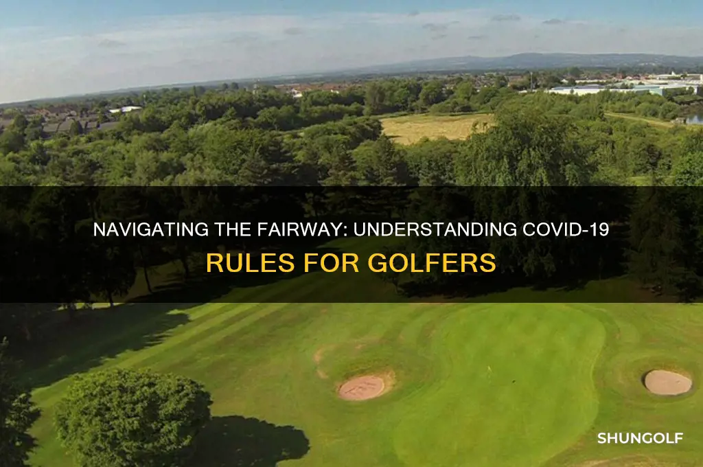 what are the covid rules for golf
