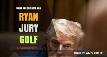 Ryan Jury Golf Tournament Dates: A Comprehensive Guide for Enthusiasts