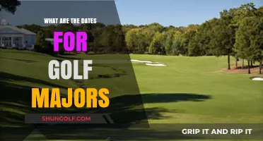 Golf Majors Schedule: Key Dates for Championship Tournaments