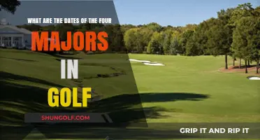Golf's Grand Slam: Dates of the Four Major Championships
