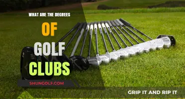 Understanding Golf Club Degrees: A Comprehensive Guide to Loft Angles